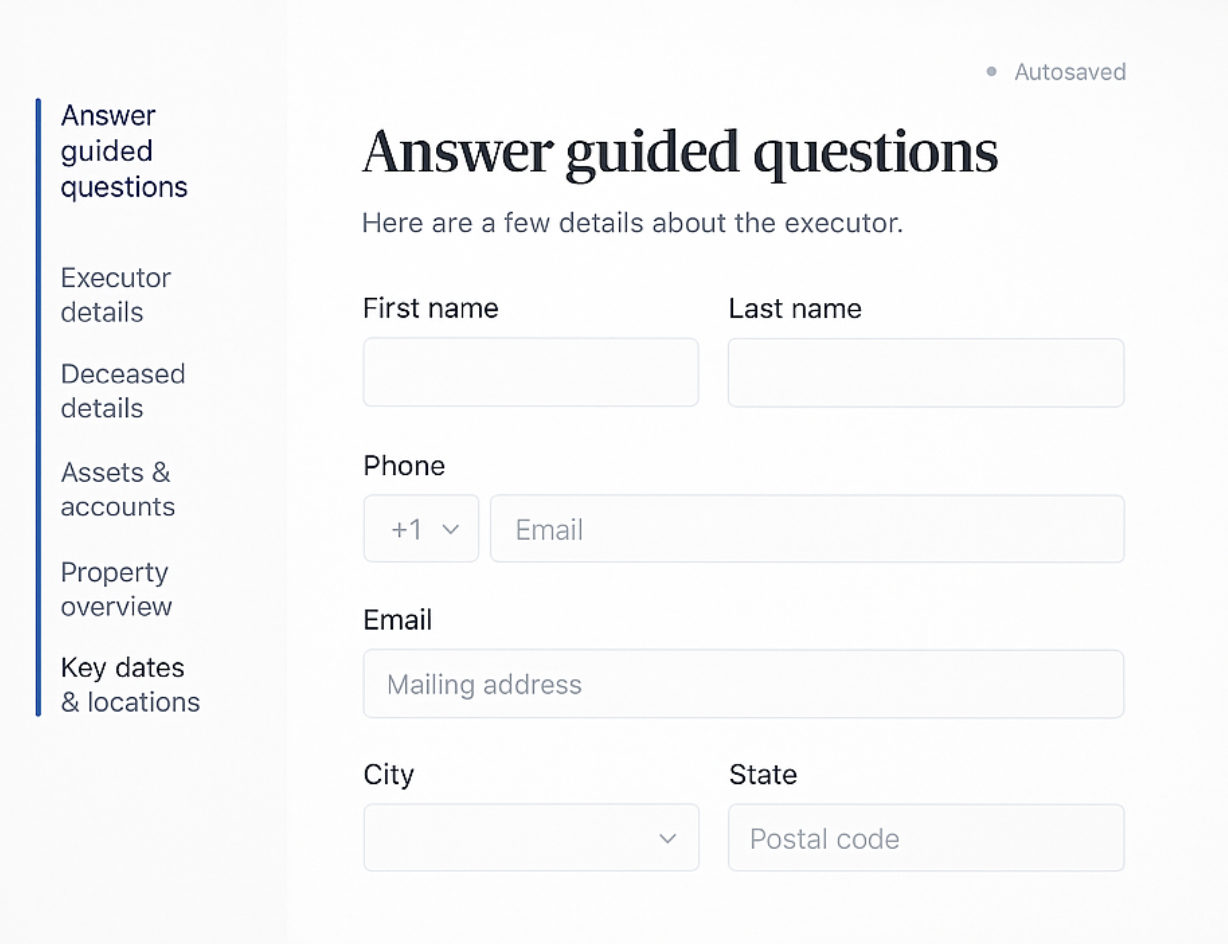 Answer guided questions (15–25 min)